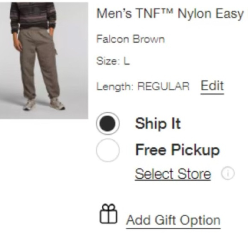NWT Mens North Face Pants